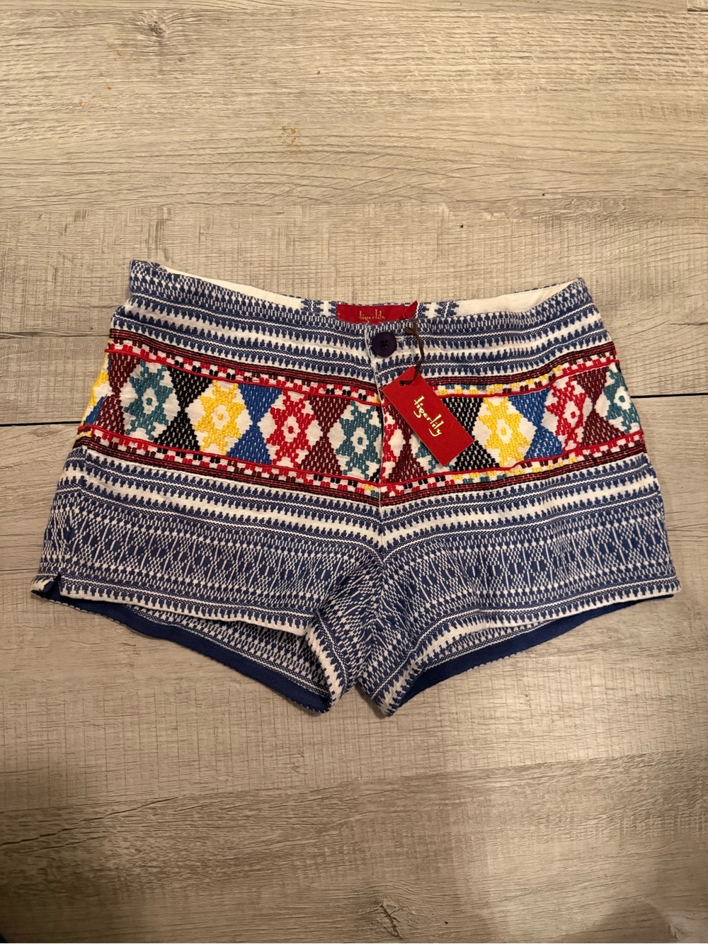 NWT Tigerlily Embroidered Shorts Size 6